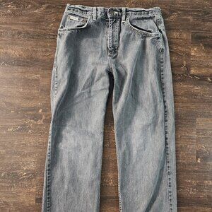 Women's Calvin Klein Wide‎ straight leg jeans size 20 Gray
